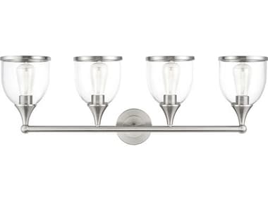 Livex Lighting Ashridge 4-Light Brushed Nickel Vanity Light LV1413491