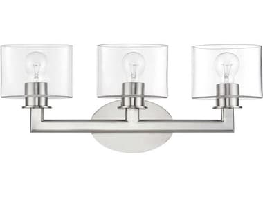 Livex Lighting Bernardino 23" Wide 3-Light Brushed Nickel Vanity Light LV1791391