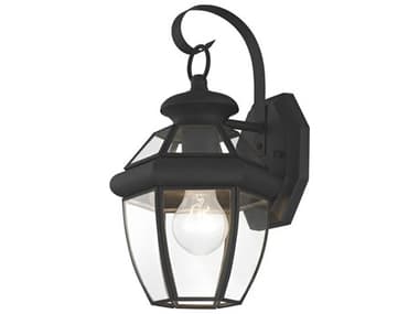 Livex Lighting Monterey Black 1-light 7'' Wide Outdoor Wall Light LV205104