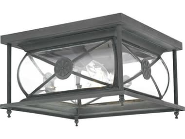 Livex Lighting Providence Charcoal 2-light Outdoor Ceiling Light LV209061