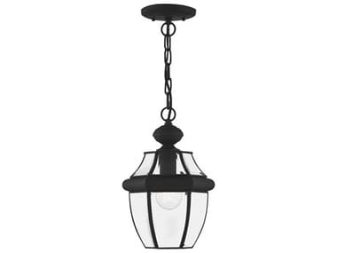 Livex Lighting Monterey Black 1-light 9'' Wide Outdoor Hanging Light LV215204