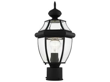 Livex Lighting Monterey 1 - Light 9'' Outdoor Post Light LV215304