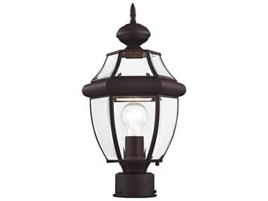 Livex Lighting Monterey 1 - Light 9'' Outdoor Post Light LV215307
