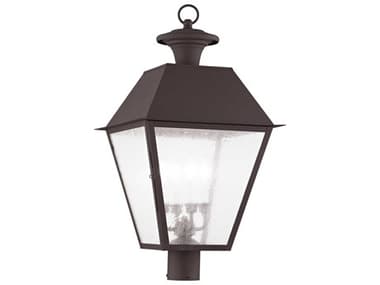 Livex Lighting Mansfield 4 - Light Outdoor Post Light LV217307
