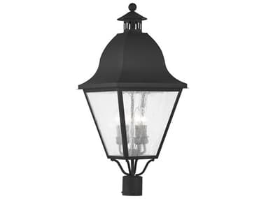Livex Lighting Amwell 4 - Light Outdoor Post Light LV254804