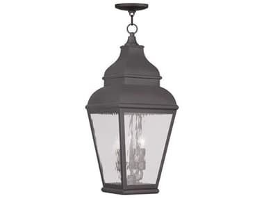 Livex Lighting Exeter 3-Light Outdoor Hanging Light LV261007
