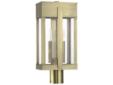 Livex Lighting Berksford 2-Light Outdoor Post Light LV2896401