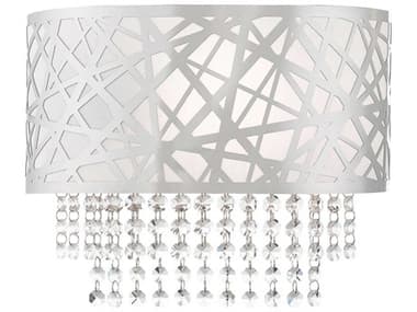 Livex Lighting Allendale 9" Tall 1-Light Polished Chrome Crystal Wall Sconce LV4075905