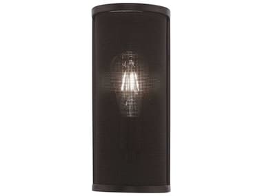 Livex Lighting Braddock 12" Tall 1-Light Bronze Black Wall Sconce LV4120907