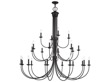 Livex Lighting Estate 24-Light Bronze Chandelier LV4268607