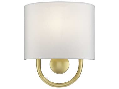 Livex Lighting Stratton 10" Tall 1-Light Soft Gold Wall Sconce LV4289133