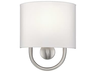 Livex Lighting Stratton 1-Light Brushed Nickel Wall Sconce LV4289191