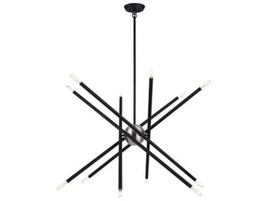 Livex Lighting Soho 12-Light Black Chandelier LV4700704