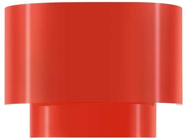 Livex Lighting Springview 8" Tall 1-Light Shiny Red Wall Sconce LV5029972