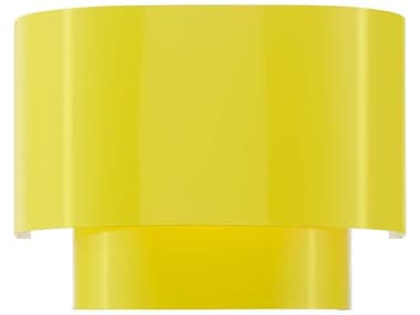 Livex Lighting Springview 8" Tall 1-Light Shiny Yellow Wall Sconce LV5029982