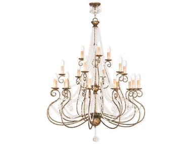 Livex Lighting Isabella 21 - Light Tiered Crystal Chandelier LV5191936