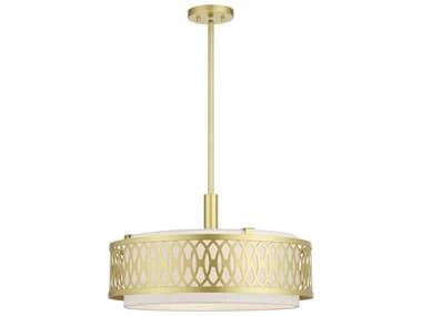 Livex Lighting Vistaview 4-Light Soft Gold Pendant LV5343433