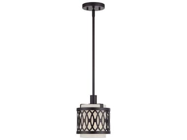 Livex Lighting Vistaview 1-Light English Bronze Mini Pendant LV5343992