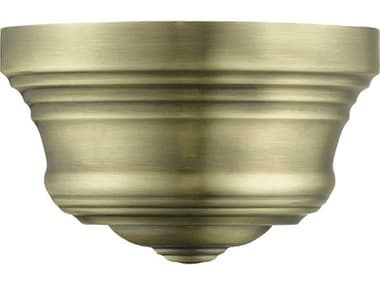 Livex Lighting Endicott 5" Tall 1-Light Antique Brass Wall Sconce LV5590801