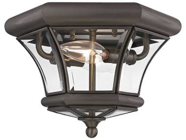 Livex Lighting Monterey Georgetown Bronze 2-light Outdoor Ceiling Light LV705207