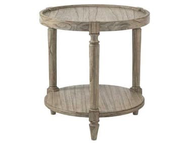 Lexington Twilight Bay Round Driftwood End Table LX010352950