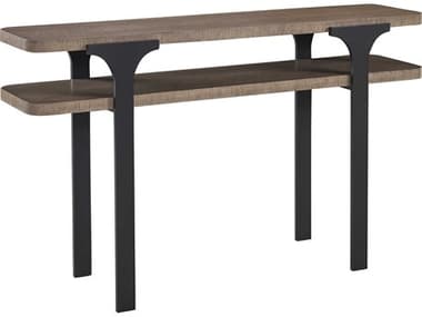 Lexington Zanzibar 58" Rectangular Wood Dark Umber Tunis Console Table LX010416967