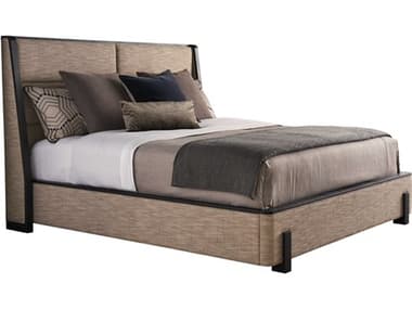 Lexington Zanzibar Delaney Tunis Brown Upholstered Queen Panel Bed LX010417143C