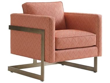 Lexington Shadow Play 32" Orange Fabric Accent Chair LX0119241140