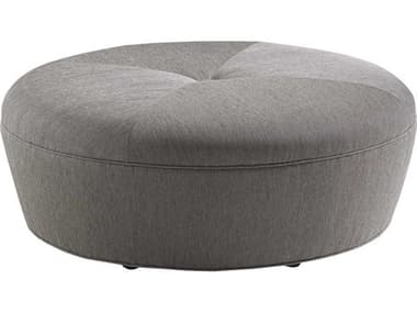 Lexington Carrera 44" Gray Fabric Upholstered Ottoman LX0174934440