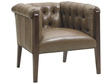 Lexington Oyster Bay Brown Leather Accent Chair LX01764211LL40