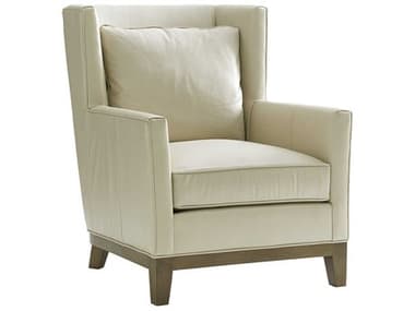 Lexington Shadow Play White Leather Accent Chair LX01786111LL40