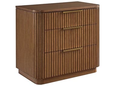 Lexington La Costa Mission Bay 3-Drawers Brown Nightstand LX420621