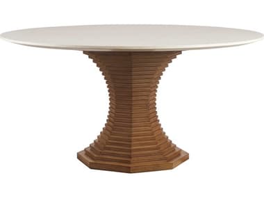 Lexington La Costa Cabrillo Round Marble Dining Table LX420875C