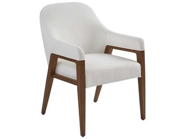Lexington La Costa Seacove White Upholstered Arm Dining Chair LX42088360