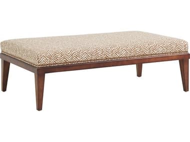 Lexington Silverado 55&quot; Umbria Fabric Upholstered Ottoman LX713146