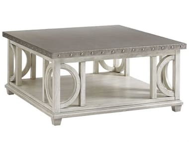 Lexington Oyster Bay 40" Square Metal Coffee Table LX714945