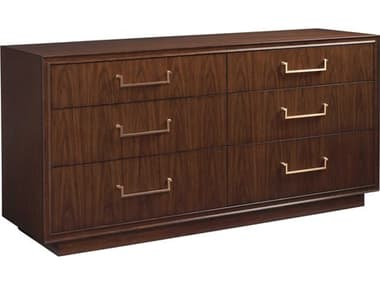 Lexington Rendezvous Fenwick 6-Drawers Brown Double Dresser LX743222