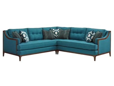 Lexington Take Five " Wide Fabric Upholstered Sectional Sofa LX7577SECTIONAL