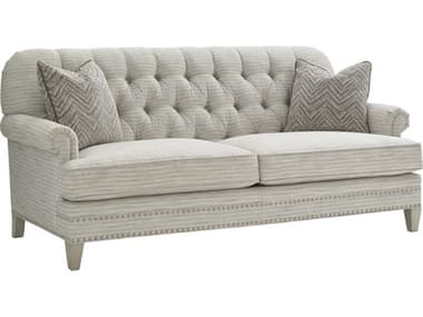 Lexington Oyster Bay 74" Tufted Fabric Upholstered Sofa LX792423