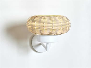 Luxcambra Niuet 1-Light White Wall Sconce LXB2393