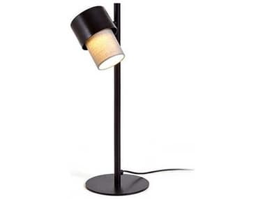 Luxcambra Kan Black Sand Cotton Table Lamp LXB3148