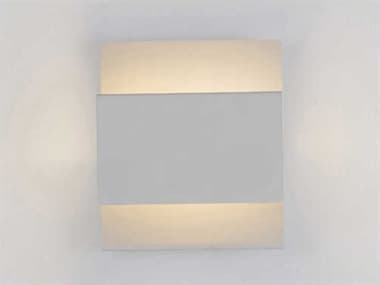 Luxcambra Z 1-Light White Wall Sconce LXBZWALLMINI