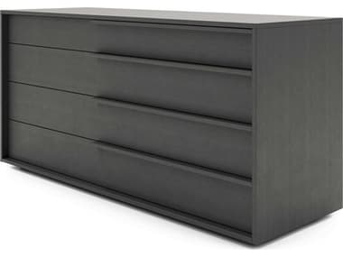 Luxecor Modluxe Harrow 4-Drawers Black Double Dresser LXCDRSJANWEN