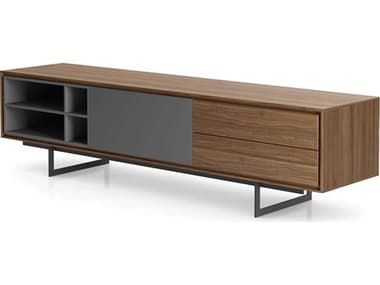 Luxecor Modluxe Crotone 79" Hardwood Walnut Media Console LXCMD220WAL