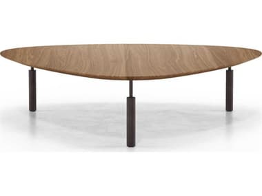 Luxecor Modluxe Livingston Wood Top In Walnut Coffee Table LXCMEC10063