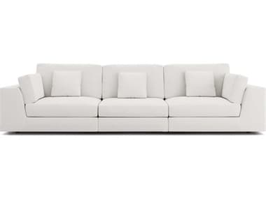 Luxecor Modluxe Vera Seat And Back In Chalk Fabric White Upholstered Modular LXCMODPERSET052PCCHK