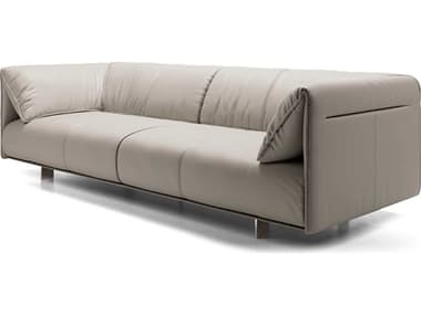 Luxecor Modluxe Porto Body In Opala Leather Beige Sofa LXCSOFESS90OPA