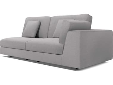 Luxecor Modluxe Vera Seat And Back In Gris Fabric Gray Upholstered Modular LXCSOFPERRGRS