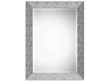 Luxecor Illumination Metallic Silver Rectangular Wall Mirror LXCW00421