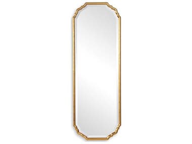 Luxecor Illumination Metallic Gold Leaf Wall Mirror LXCW00433